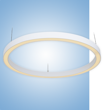 Светильник Hoop серия vs-ds-Hoop-60 в белом корпусе