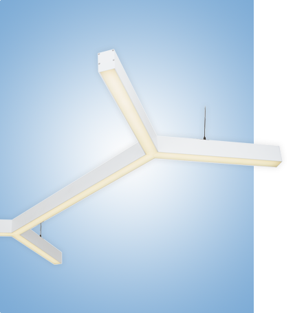 Светильник Bone серия vs-ds-Bone в белом корпусе
