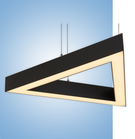 Светильник Trio серия vs-ds-Trio в черном корпусе