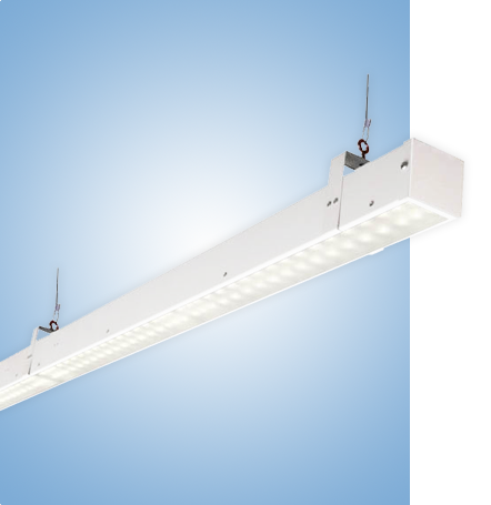 Светильник Слимлайт серия vs311-30 с протоколом управления Dali с рассеивателем микропризма